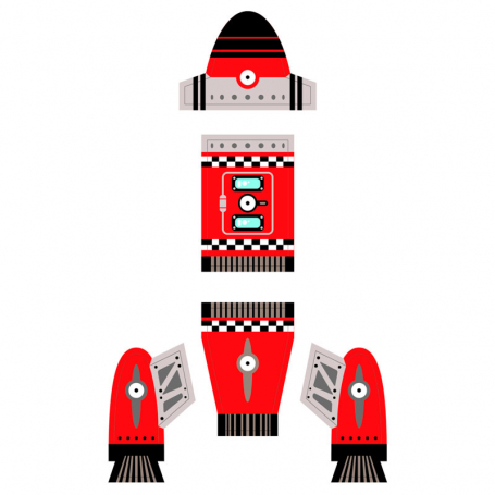 Djeco Tap Tap Zatĺkacia skladačka Vesmír {PRODUCT_REFERENCE}-2