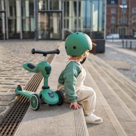 Scoot & Ride Odrážadlo kolobežka 2v1 Highwaykick 1 forest {PRODUCT_REFERENCE}-1