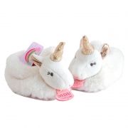 Doudou Papučky 0-6 mes - Lucie jednorožec {PRODUCT_REFERENCE}-1