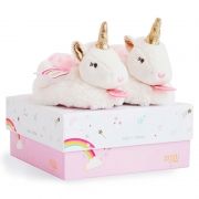 Doudou Papučky 0-6 mes - Lucie jednorožec {PRODUCT_REFERENCE}-2