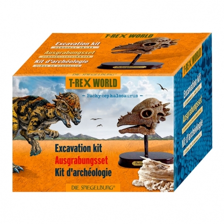 Spiegelburg Vykopávka Pachycephalosaurus lebka T-Rex World 14641-1