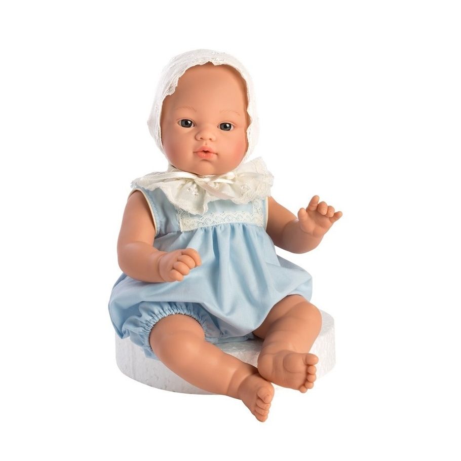 Asi Bábika bábätko Koke 36cm, v modrom overale s čapicou {PRODUCT_REFERENCE}-1