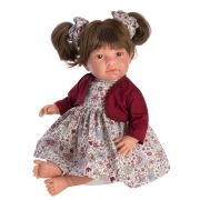 Asi Realistická bábika Noor 46cm, v kvetinových šatách 0354800-1