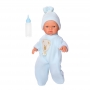 Asi Bábika bábätko Gugú 25cm, v modrých dupačkách 0413261-1