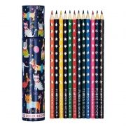 Floss & Rock Farebné ceruzky Domáce zvieratá 12ks 37P3046-1