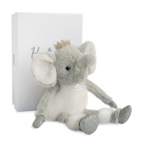 Doudou Plyšový sloník Elfy 25cm {PRODUCT_REFERENCE}-1
