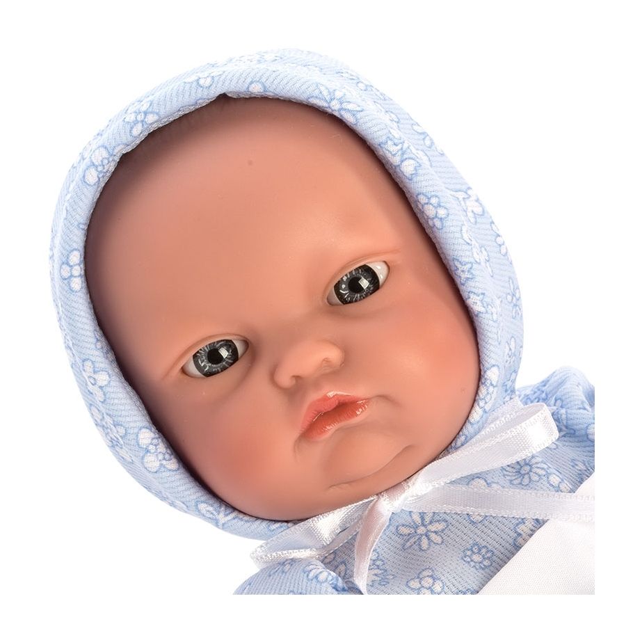 Asi Bábika bábätko Gordi 28cm, v modrom overale s čapicou {PRODUCT_REFERENCE}-1