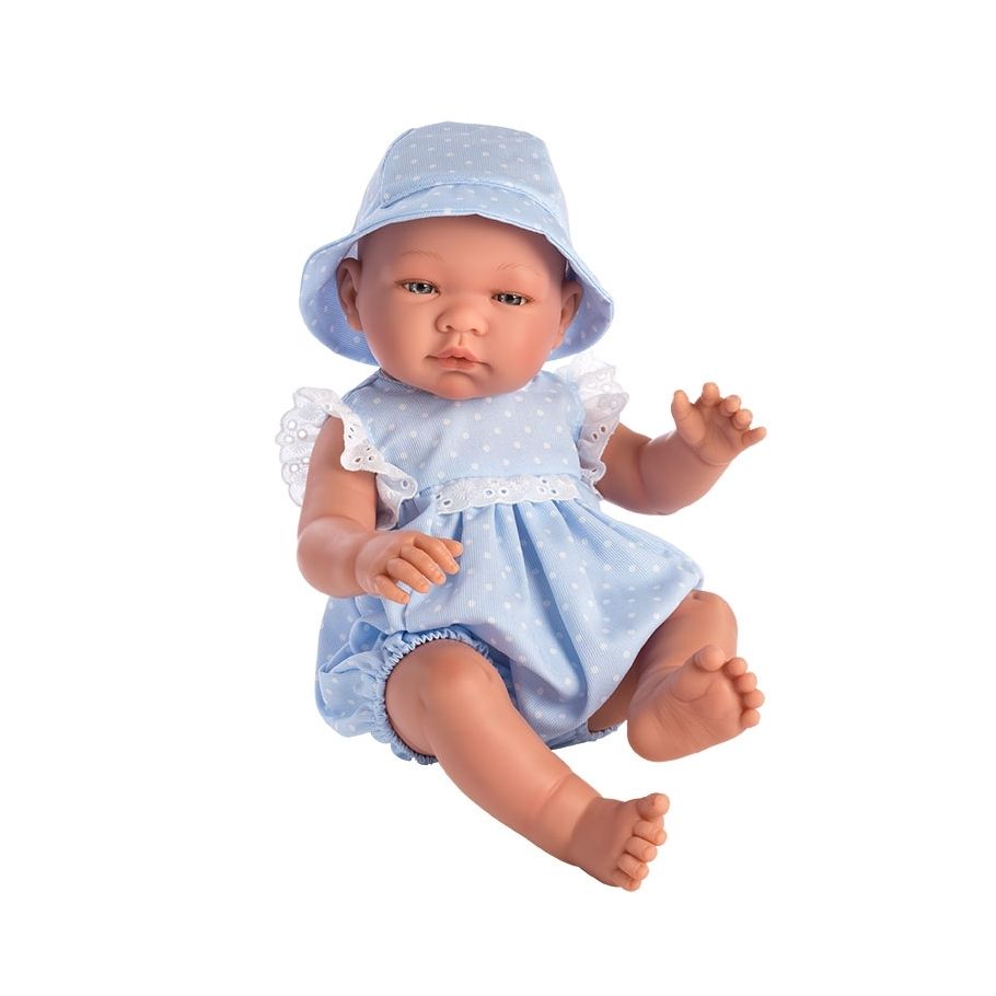 Asi Realistické bábätko Pablo 43cm, v letnom overale {PRODUCT_REFERENCE}-1
