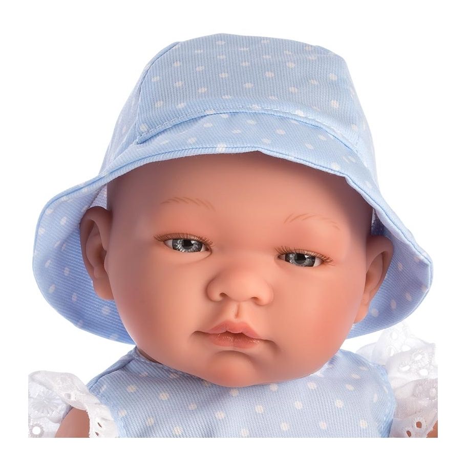 Asi Realistické bábätko Pablo 43cm, v letnom overale {PRODUCT_REFERENCE}-1