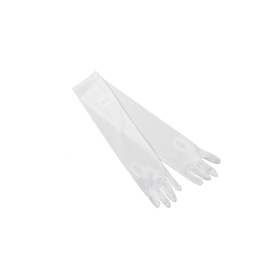 Great Pretenders Karnevalové rukavice Princezná, biele 22600-1