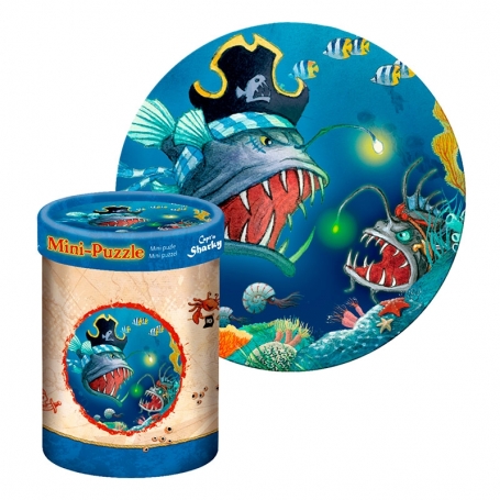 Spiegelburg Mini puzzle Capt'n Sharky Hlboké more, 40 dielikov 13828-1