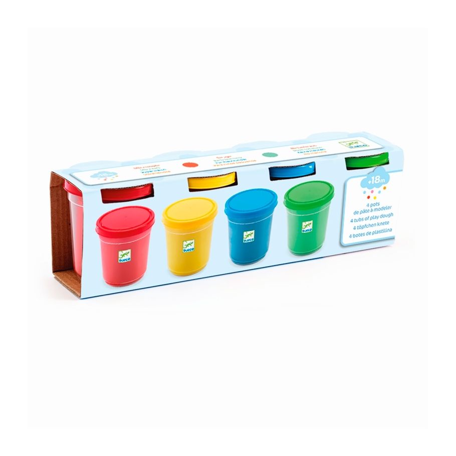 Djeco Plastelína pre najmenších 4 farby {PRODUCT_REFERENCE}-2