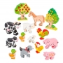 Goki Farm animals 53034-1