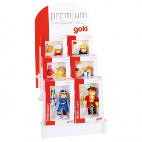 Goki Flexible puppet farmer 51635-1