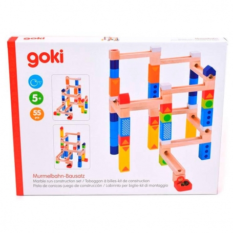 Goki Drevená guličková dráha 53828-1