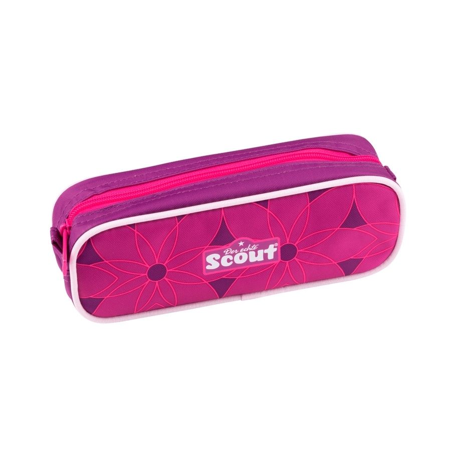 Scout Školské púzdro Pink Flowers 25240293000-1