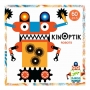 Djeco Magnetická kniha skladačka Kinoptik Roboti DJ05611-1
