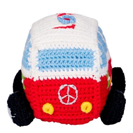 Spiegelburg Háčkovaný Autobus s hudbou BabyGlück 15813-1