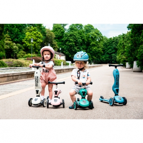 Scoot & Ride Odrážadlo kolobežka 2v1 Highwaykick 1 forest {PRODUCT_REFERENCE}-1