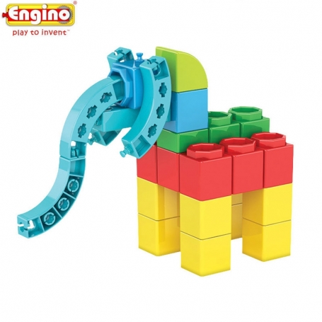 Engino Qboidz Sloník 2v1 stavebnica {PRODUCT_REFERENCE}-1