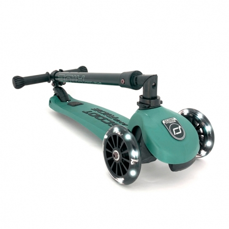 Scoot & Ride Detská kolobežka Highwaykick 3 LED forest {PRODUCT_REFERENCE}-1