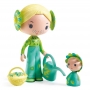 Djeco Tinyly Figúrka Flore & kvetinka Bloom DJ06944-1