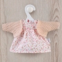 Asi Kvetinové šaty pre bábiky 20cm a pletené bolerko {PRODUCT_REFERENCE}-1
